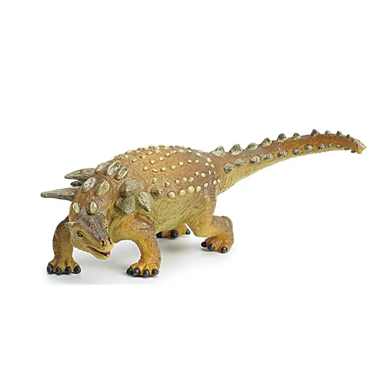 Safety soft plastic cotton filling models animal world dinosaur vinyl Edmonton Ankylosaurus toys