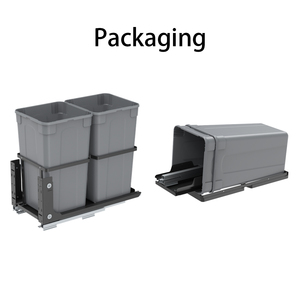 <span class=keywords><strong>Poubelle</strong></span> double <span class=keywords><strong>coulissante</strong></span> pour <span class=keywords><strong>évier</strong></span> de cuisine, organiseur d'armoire extractible - Product Image 2