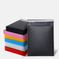 Enveloppes d'expédition en polybulles recyclables imprimées sur mesure, auto-adhésives, rembourrées à l'air, écologiques, pour l'expédition express