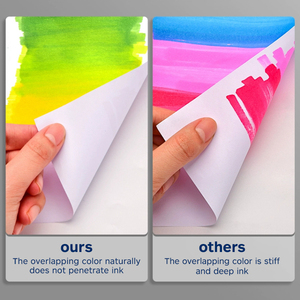 Carta Artigianale Riciclata Personalizzata con Rivestimento Crema A4 400gsm 350gsm per <span class=keywords><strong>Disegno</strong></span> Fai-<span class=keywords><strong>da</strong></span>-Te, Cartoncino Bianco Bifacciale per Stampanti Laser - Product Image 6