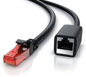 Câble réseau <span class=keywords><strong>RJ45</strong></span> CAT6 UTP avec gaine en PVC pour une connectivité <span class=keywords><strong>longue</strong></span> <span class=keywords><strong>distance</strong></span> 10GBASE-T - Product Image 1