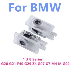 Baru 2PCS/Set Lampu Dekorasi LED 12V Aksesoris untuk Lampu Pintu Mobil G20 G30 G32 G01 G03 G05 - Product Image 2