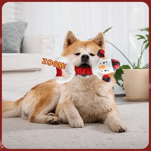 Perro de peluche de Navidad Treat Toy Puzzle Soft Plush Crinkle Chew Christmas Pet <span class=keywords><strong>Dog</strong></span> Squeak Toy - Product Image 3
