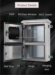 Boîtier de Combinaison Photovoltaïque en Acier Inoxydable Personnalisé pour Connexion au Réseau Électrique des Systèmes Solaires - Product Image 4