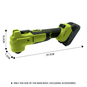 18V ~ 21V personnalisable sans fil sans brosse <span class=keywords><strong>oscillant</strong></span> multi-outils rectifieuse découpeuse une machine à usages multiples - Product Image 2