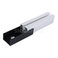 Rails en aluminium solaires, kit de supports de montage solaire, rails pour panneaux solaires, supports de toit solaires