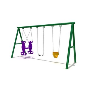 Asilo parco giochi all'aperto <span class=keywords><strong>altalena</strong></span> per bambini <span class=keywords><strong>altalena</strong></span> in metallo all'aperto attrezzature per parchi giochi per bambini <span class=keywords><strong>altalena</strong></span> da giardino per bambini - Product Image 2