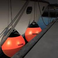 Pare-chocs de bateau en plastique gonflable Bouée de flotteur de bateau en PVC Bouée d'ancre de mer commerciale gonflable pour la protection des yachts