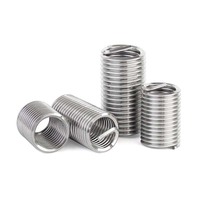 Kit de réparation de inserts hélicoïdaux en acier inoxydable M1.6 M2 M2.5 M3 M4 M5 M6 pour réparation de filetages