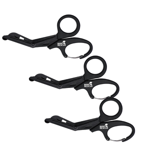 Tesoura Médica para Trauma, Tesoura para Bandagem, Tesoura com Fivela e Mosquetão, Aço Inoxidável, Kit de Prática de Sutura Médico-Cirúrgica com Certificação CE - Product Image 1