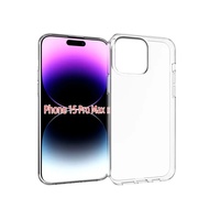 Pour Apple iPhone 16 15 14 13 12 11 Pro 7 8 Plus X XR XS MAX SE Mini Étui Transparent Antichoc