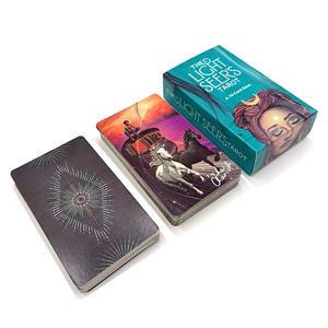 Impression personnalisée de cartes de tarot, concevez vos propres cartes de tarot, impression de cartes d'oracle, fabriqué en Chine, cartes de jeu de société - Product Image 1