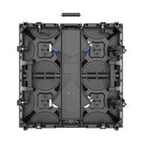 Mur vidéo LED incurvé HD P3.91 intérieur/extérieur personnalisé avec résolution étanche IP65, écran d'affichage flexible pour scène