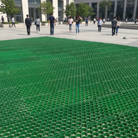 Grille de renforcement en PP pour routes et allées, protection de pente en géocell, pavé de gravier de 5 cm de haut pour parking, allée, jardin, toit
