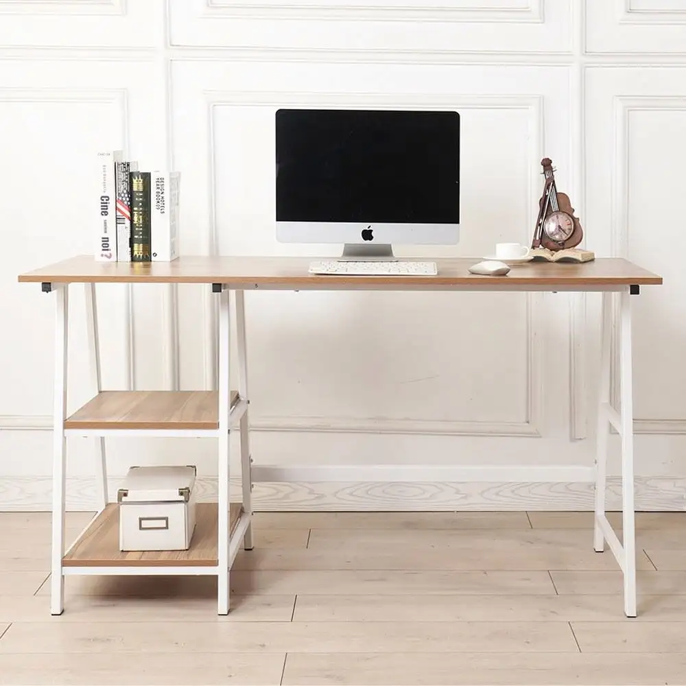 Mueble de oficina Mesa de madera simple industrial Escritorio de oficina ejecutivo Ceo