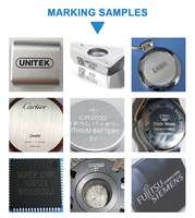Máquina de Marcado Láser de Fibra Portátil, Grabador Láser Portátil de 20W 30W, Impresora Industrial de Placas de Identificación Metálicas, Mini Herramienta de Marcado CNC