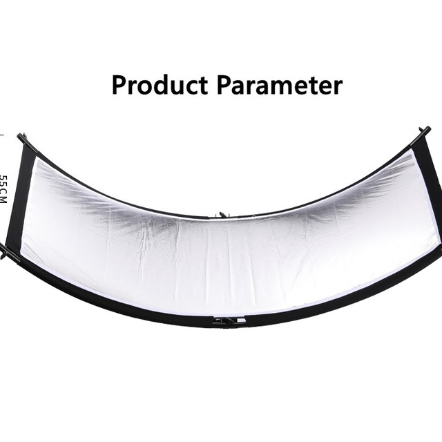 U-Shaped 180x60cm 3 in 1 Photography Reflector Collapsible Light Reflector Cloth Soft Diffuser for Camera Video Studio Photo