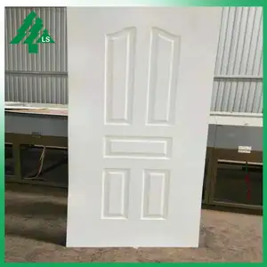 Imprimación blanca hdf moldeada para la fabricación de paneles de puertas, 3mm, 4mm