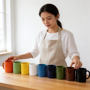 Fábrica <span class=keywords><strong>de</strong></span> Cerámica <span class=keywords><strong>de</strong></span> Shandong Ofrece Tazas <span class=keywords><strong>de</strong></span> <span class=keywords><strong>Leche</strong></span>/Café <span class=keywords><strong>de</strong></span> 11 oz <span class=keywords><strong>de</strong></span> Diseño Minimalista Marca HARVIT a Precio Económico / Tazas <span class=keywords><strong>de</strong></span> Cerámica al por Mayor - Product Image 3