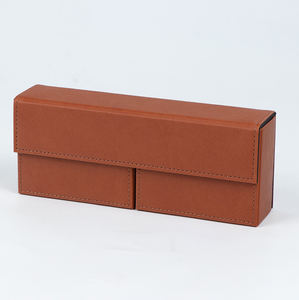 Boîte de rangement en cuir PU pour cartes à collectionner et <span class=keywords><strong>Pokemon</strong></span> Collecte 200 + Capacité Boîte de jeu de cartes - Product Image 6