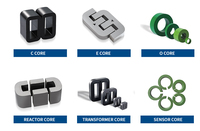 Núcleos Toroidales Permalloy magnéticos Núcleo de transformador Forma de O Nuleo De Tranformeador Diseño personalizado Transformador Núcleo de hierro