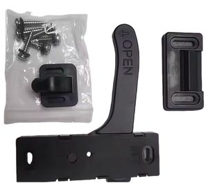 Vente chaude Serrure de <span class=keywords><strong>porte</strong></span> de camping-car en alliage de zinc noir imperméable robuste et durable pour camping-car, <span class=keywords><strong>remorque</strong></span>, camping-car et caravane Pièces de carrosserie - Product Image 2