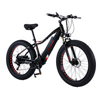 Richbit — vtt électrique 27.5 pouces, batterie à suspension complète, 500w