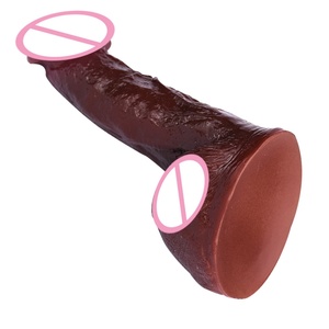 FAAK Nuevo Dildo de Silicona Realista de Color Congo, Tapón Anal, Herramienta de Masturbación, Juguete Sexual para Mujeres - Product Image 3