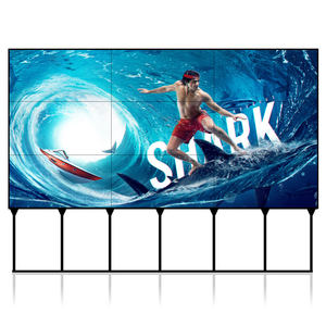 Đã làm 4k 46 "55 inch 3.5mm 2x2 3x3 UHD liền mạch nối màn hình TV <span class=keywords><strong>LCD</strong></span> video tường màn hình với phía trước khung bảo trì - Product Image 3