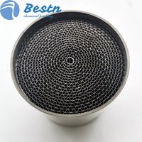 Filtre de voiture personnalisé Catalyseur à trois voies Catalyseur métallique universel Noyau intérieur Catalyseur de voiture Euro5