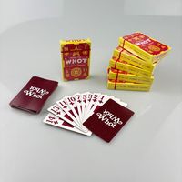 Cartes à Jouer de Poker en Gros, 320 g/m², Papier à Noyau Bleu, Boîte Pliante, Revêtement UV, Écologiques, pour Usage Familial, Bureau, Salle de Pause