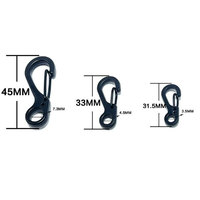 En stock, faible MOQ, Chaîne porte-clés en métal avec mousqueton pivotant à griffe
