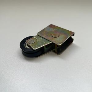 Bánh xe Nylon màu đen cho phần cứng cửa trượt và cửa sổ mạ kẽm cửa dưới ròng rọc một ròng rọc nhỏ mang lại lực lượng lớn - Product Image 5