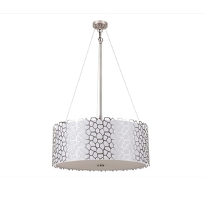 Luminaire suspendu moderne en bambou et rotin, grand modèle, avec éléments en cristal, pour la décoration de maison, café, restaurant, salon, bar et autres pièces. - Product Image 6