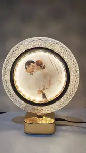 Regalos de San Valentín, Marcos de Fotos de Plástico para Sublimación, Espejos LED en Blanco para Decoración de Bodas, Hogar y Hoteles - Product Image 6