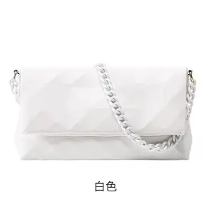 Gradiente colore donna 2022 nuovo prezzo di fabbrica alla moda delicato gradiente colore marmo modello strass catena borse borsa