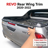 Garniture de hayon Hilux REVO 2020-2022, garniture arrière spéciale pour portes arrière de véhicules spéciaux
