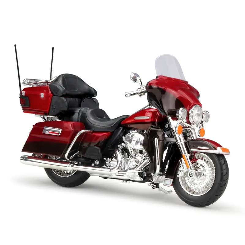 ダイキャストモデル1:12 FLHTK ELECTRA GLIDE ULTRA LIMITEDモーターサイクル合金モデルダイキャストおもちゃモデルモーターサイクル