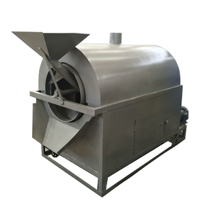 เครื่องคั่วถั่วลิสงขนาดเล็กพร้อมมอเตอร์ อุปกรณ์คั่วเมล็ดงา - Product Image 1