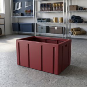 Customized Stackable Plastic <b>Crate</b> Leakproof <b>Storage</b> Bin Durable Turnover Box for Logistics and Supermarket - Product Image 4