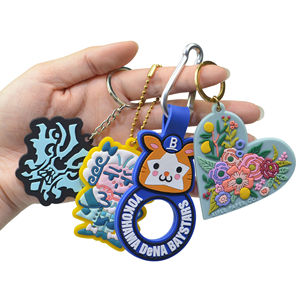 <span class=keywords><strong>Llaveros</strong></span> promocionales personalizados de PVC suave llavero <span class=keywords><strong>impresora</strong></span> llavero diseñador para bolsos colgante - Product Image 3