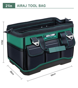 Bolsas <span class=keywords><strong>de</strong></span> Herramientas Multiusos Impermeables <span class=keywords><strong>de</strong></span> <span class=keywords><strong>Cuero</strong></span> Oxford <span class=keywords><strong>para</strong></span> Electricistas y Fabricantes con <span class=keywords><strong>Tiras</strong></span> Reflectantes - Product Image 4