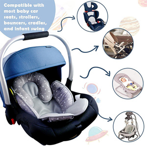 Cuscino di supporto <span class=keywords><strong>per</strong></span> il corpo della testa del rivestimento del passeggino, inserto <span class=keywords><strong>per</strong></span> seggiolino auto <span class=keywords><strong>per</strong></span> bambini, cuscino di supporto <span class=keywords><strong>per</strong></span> il collo del seggiolino auto <span class=keywords><strong>per</strong></span> bambini - Product Image 5
