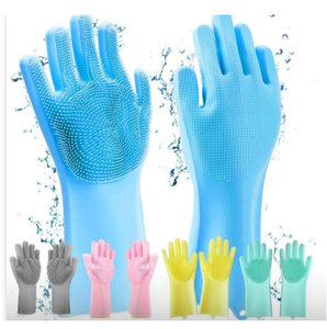 Gants en silicone jetables légers et confortables, conçus pour la protection des mains, le nettoyage, l'utilisation médicale, les tâches de laboratoire - Product Image 3