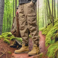 Pantalon Kaki Homme Slim Décontracté Micro-élastique Robuste avec Fermeture Éclair Style Urbain Printemps Automne 2026