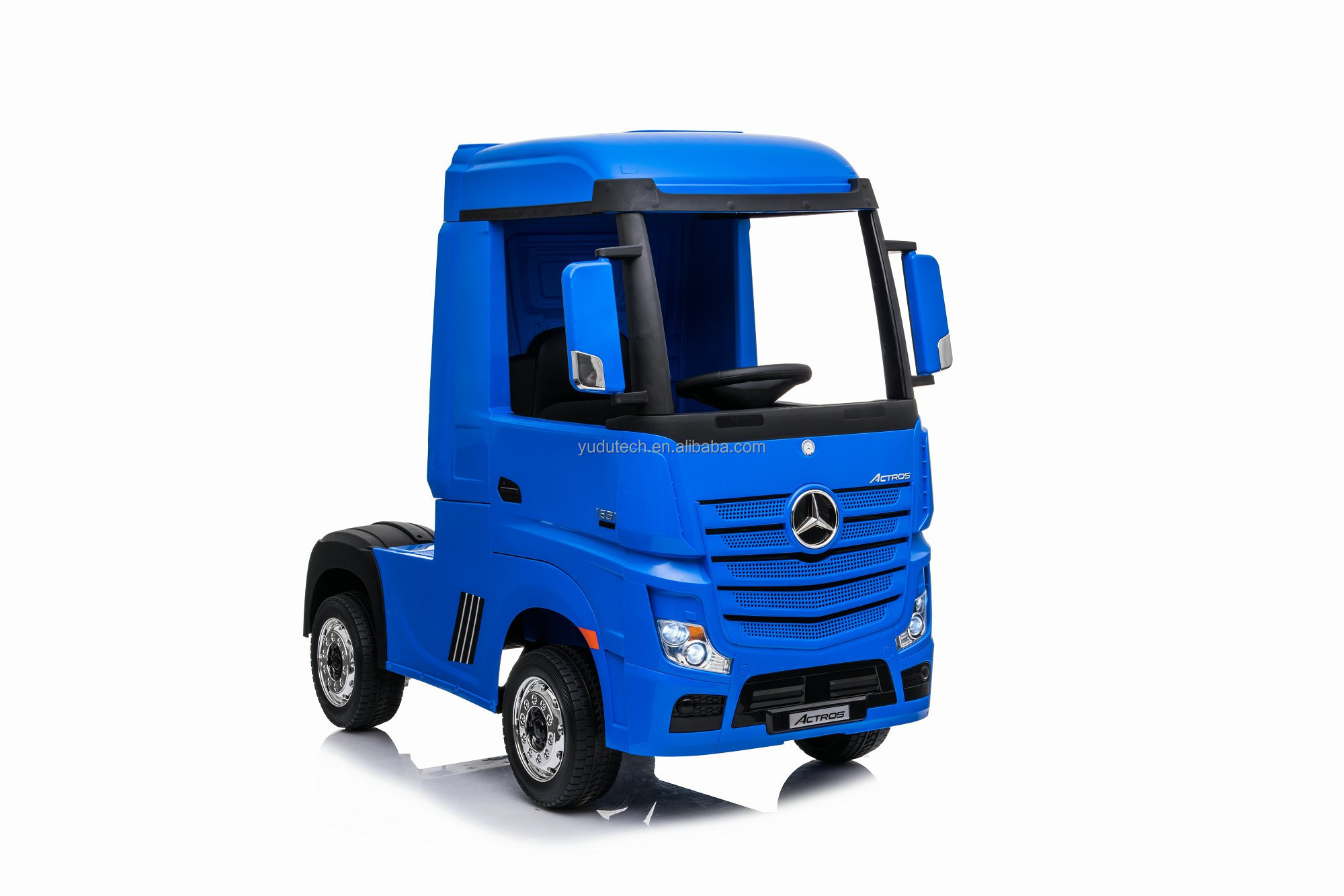 benz牌照乘坐汽车儿童梅赛德斯-奔驰actros授权重型卡车电动玩具车