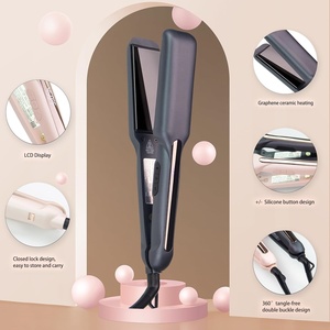 Plancha de Vapor para el Cabello Five Plus, Venta al por Mayor de Fábrica, Plancha Alisadora con Vapor Infrarrojo, Planchas Planas Anchas - Product Image 3