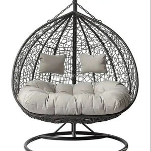 Nouvelle Offre Spéciale : Chaise Suspendue de Jardin en Rotin pour Extérieur, Fauteuil Balançoire de Patio à Prix Abordable, Vente Directe Usine - Product Image 5