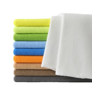 Tessuto in pile di poliestere lavorato a maglia, adatto per abbigliamento, tappetini per animali domestici, 330g/m, elevata rigidità, particelle piccole, facile da pulire - Product Image 1