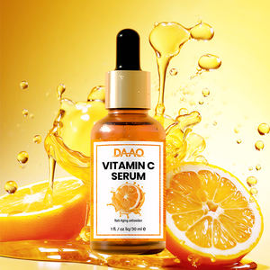 سيروم فيتامين C للوجه لتفتيح البشرة وكبرايمر للمكياج بعلامة تجارية خاصة مع حمض الهيالورونيك وحمض الفيروليك وفيتامين E - Product Image 6